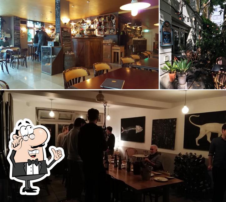 Gli interni di Flore