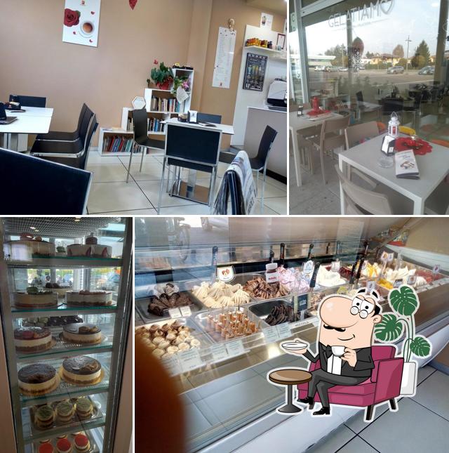 Gli interni di Gelatiamo