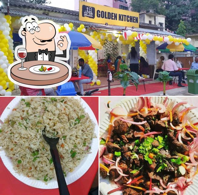 Food at Golden kitchen