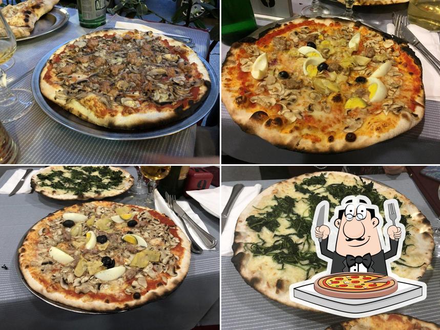 Scegli tra le molte varianti di pizza