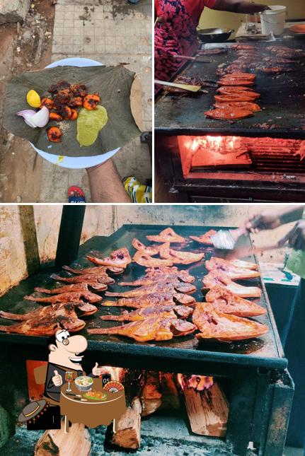 Food at Madhan Fish Tawa Fry