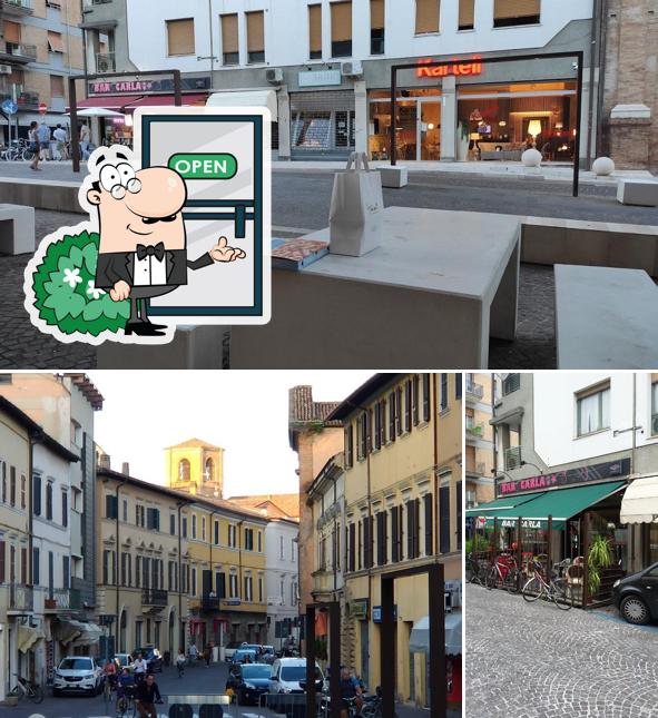 Gli esterni di Bar Carla