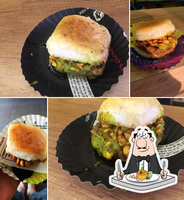 Vada pav at Binharif dabeli - B.H.Foods