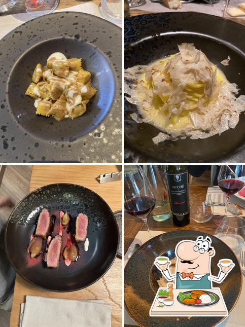 Cibo al Hostaria dai Musi