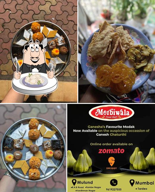 Dumplings at Morbiwala Sweet Mart