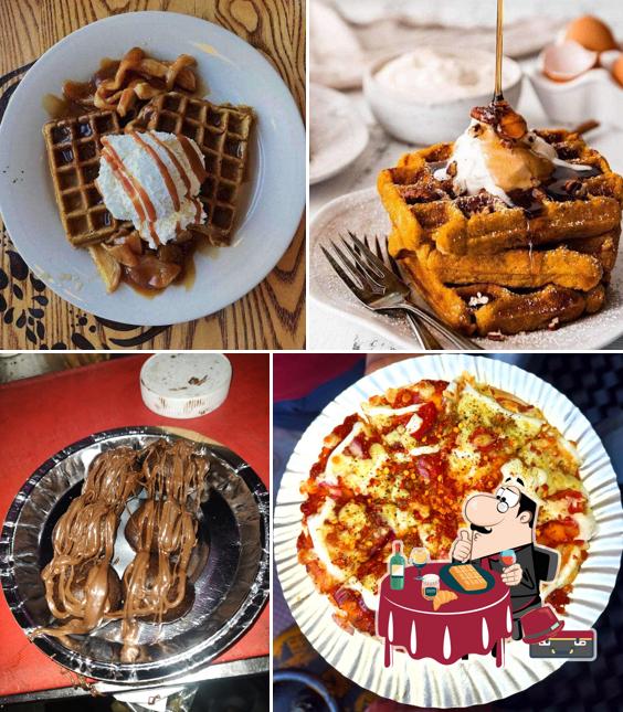 Waffles at ROSEBUCKS