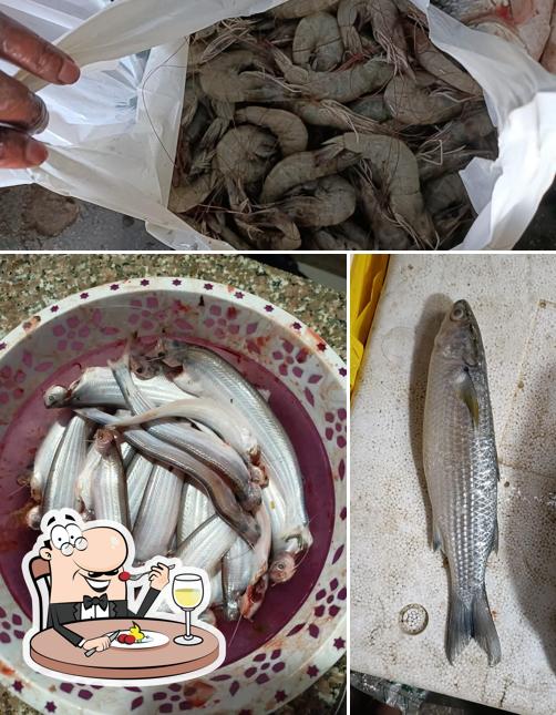 Meals at Rajesh Shah, Umesh Shah Fish Shop Muzaffarpur Wale