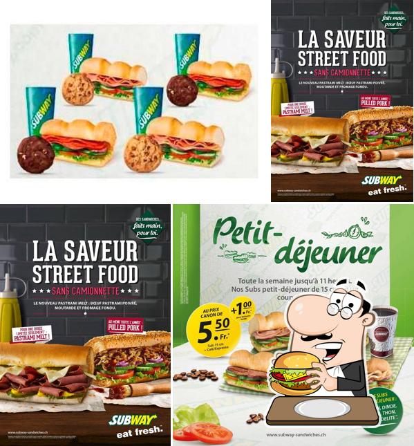 Prenditi un hamburger a Subway
