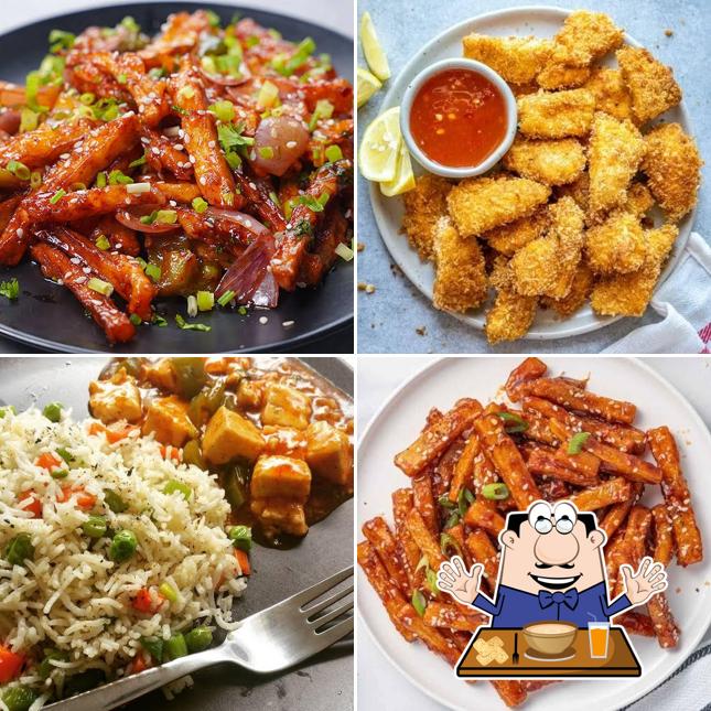 Food at Tea Talk cafe