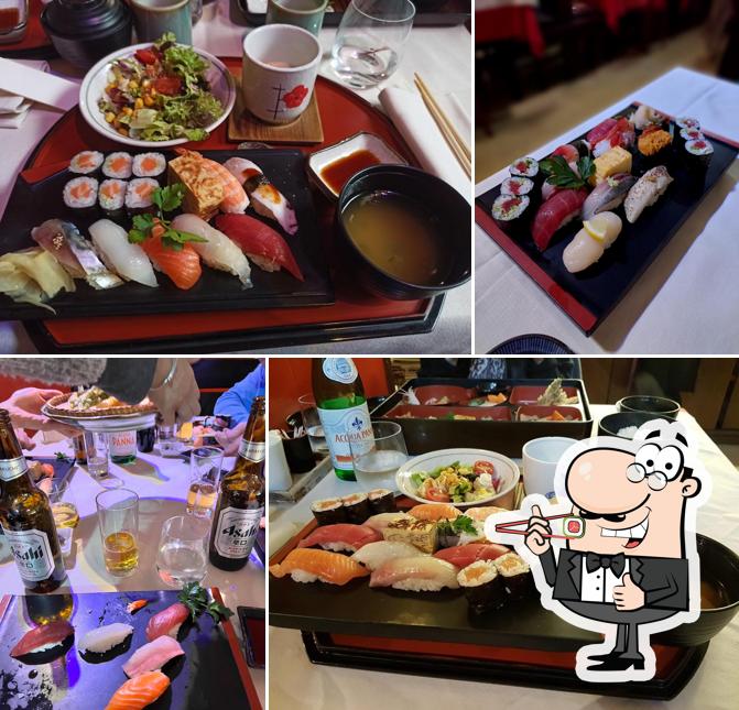 Scegli le diverse opzioni di sushi