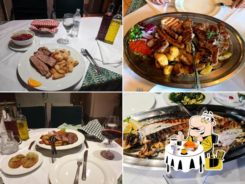 Platti al Restaurant Zelen Dvor