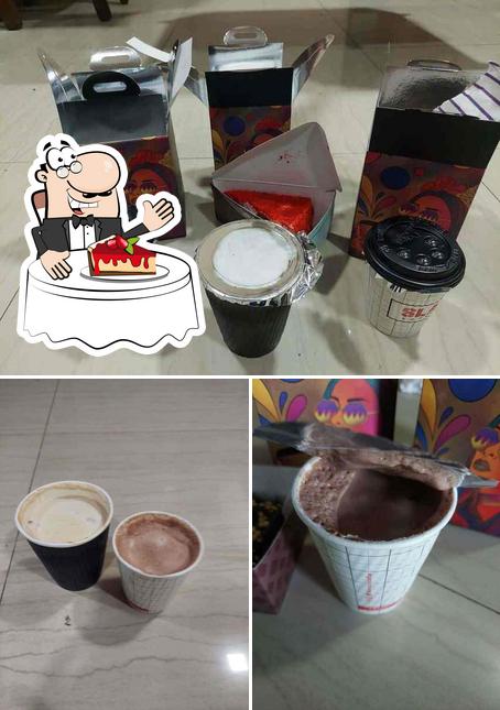 SLAY Coffee offers a selection of desserts