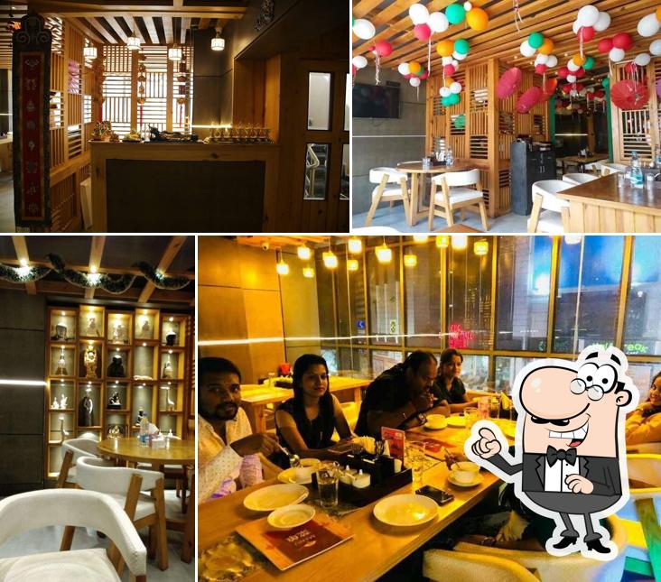 The interior of The China Hut