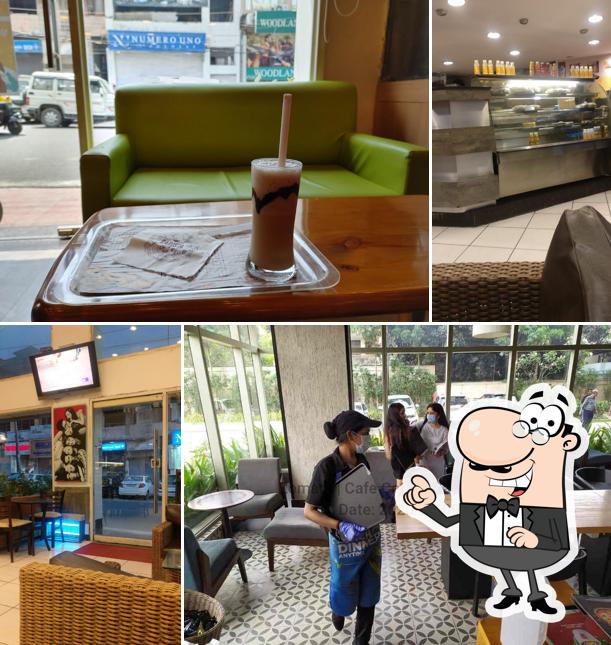 The interior of Barista