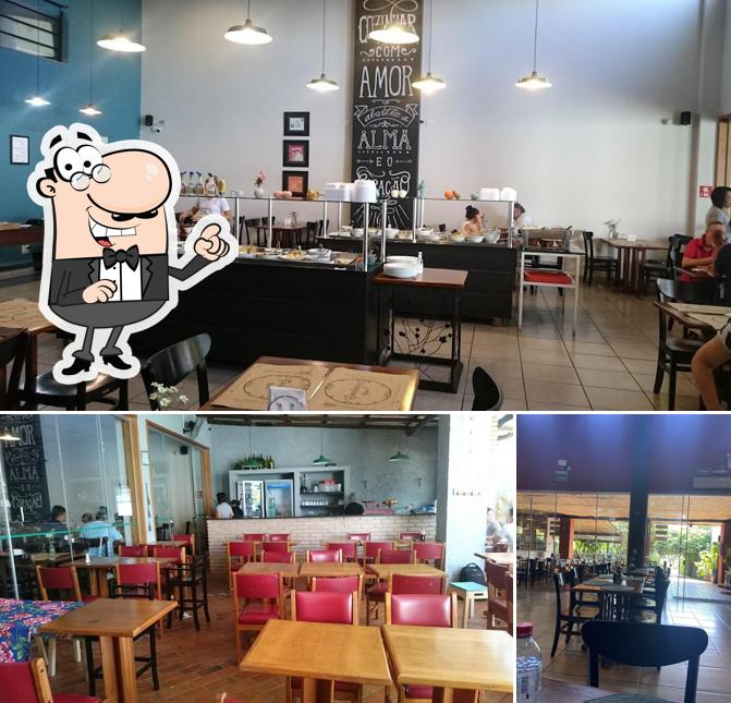 Veja imagens do interior do Comidaria Green