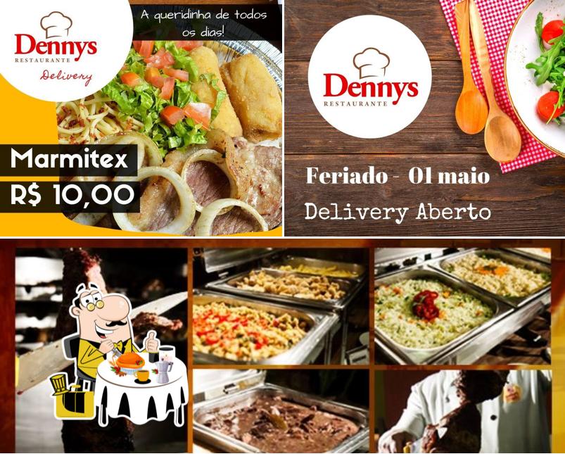 Comida em Dennys Restaurante Vila Cláudia