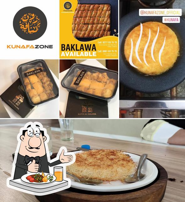 Food at KUNAFA ZONE