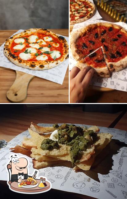No Di Mare - Pizzeria - Trattoria - Mercato - Bar & Lounge, você pode degustar pizza
