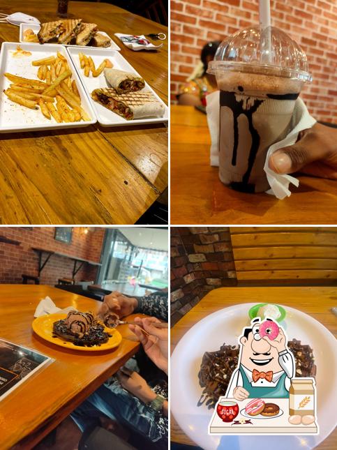 Fruitify Café serves a range of desserts