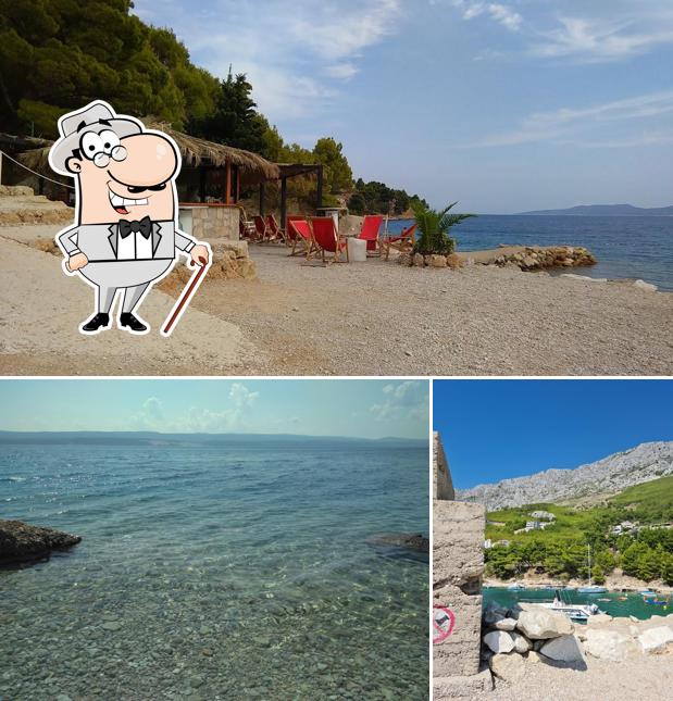 Puoi goderti l'aria fresca dal dehors di Beach bar "Morska vila"