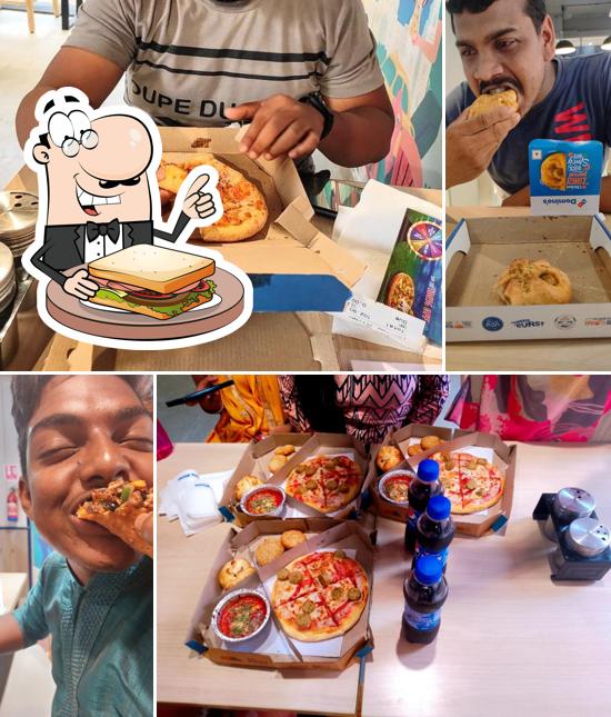 Grilled cheese sandwich at Domino's Pizza Behala , Kolkata