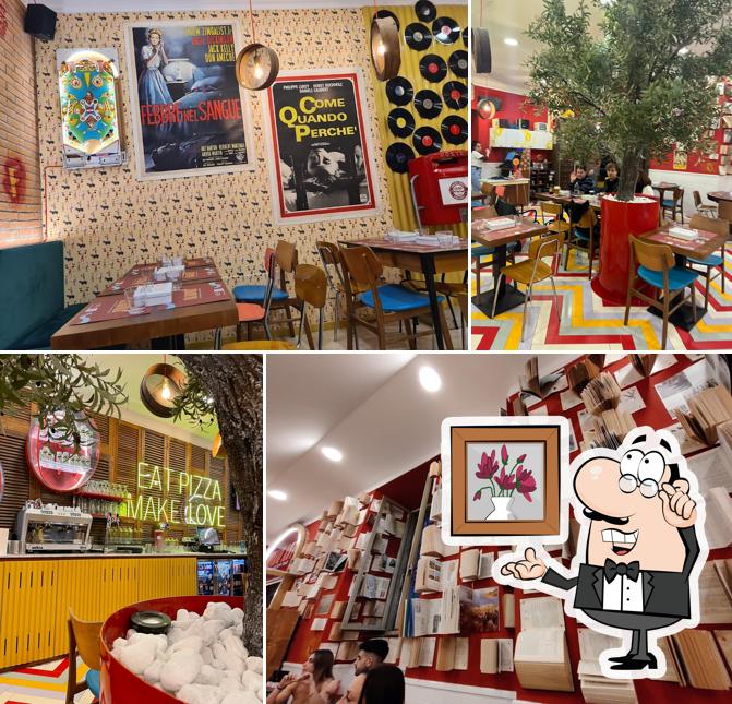 Gli interni di Fradiavolo Pizzeria - Parma