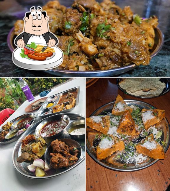 Meals at Hotel RK,Bahul