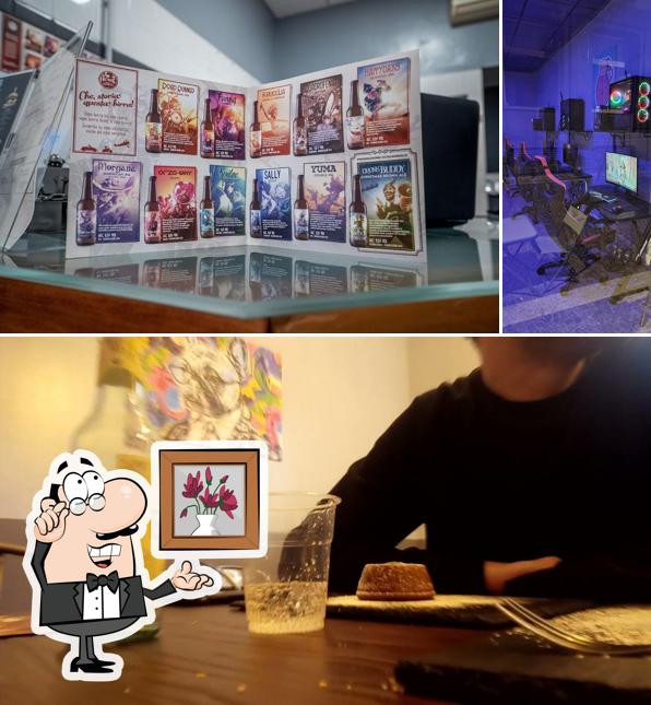 Dai un'occhiata agli interni di Hub - Good Food & Gaming Zone