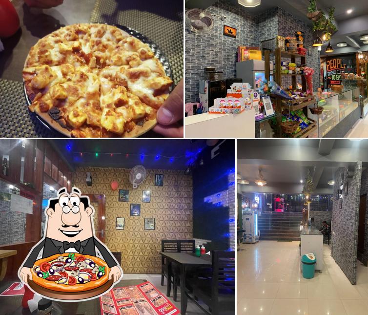 Pick pizza at Kullad Bakery & Cafe