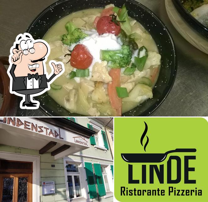 Tra le diverse cose da Hotel Restaurant Pizzeria Linde Pino & Jesus si possono trovare la interni e cibo