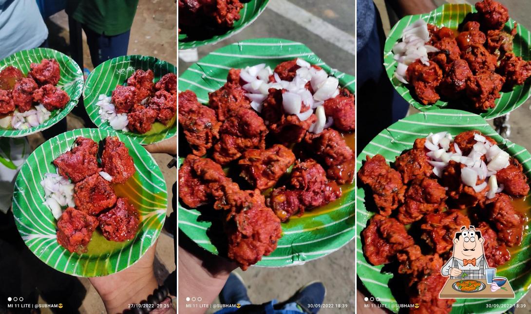 Chicken wings at Malai Chicken Pakoda Centre