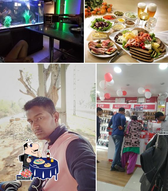 Try out seafood at Mani's Cafe