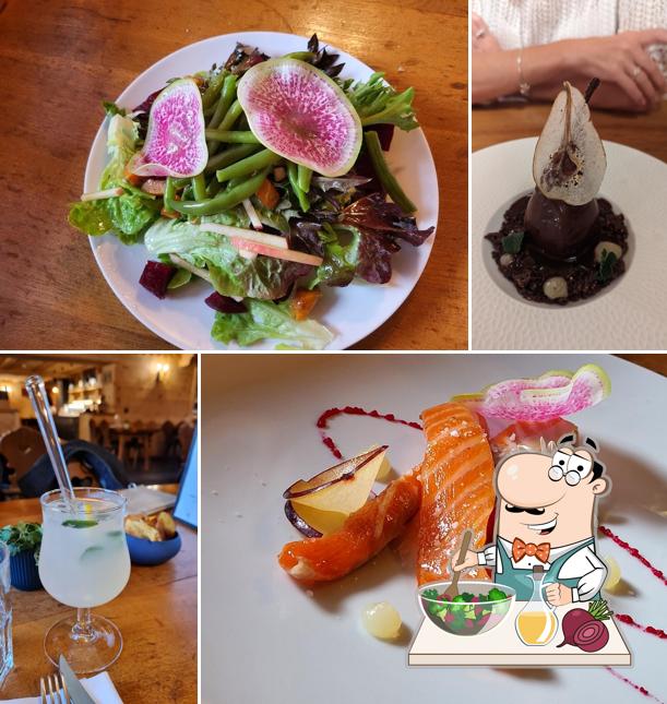Insalata di barbabietole al Restaurant Miroir d'Argentine