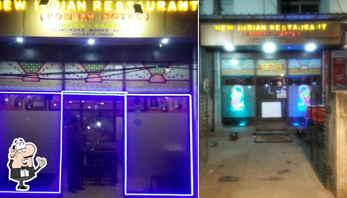 The interior of New Indian Restaurant