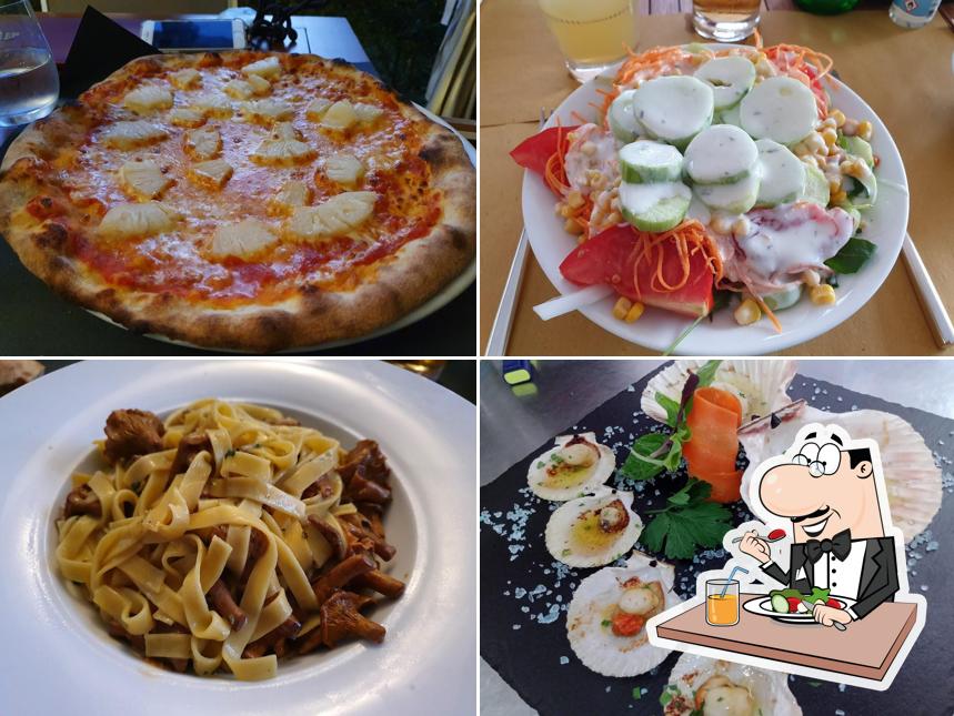 Cibo al Ristorante Camping International