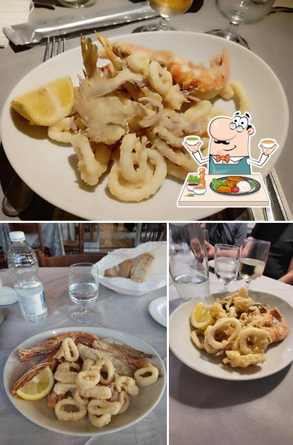 Calamari fritti al Ristorante Silvia