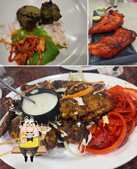 Try out seafood at TAJ LAZEEZ RESTAURANT