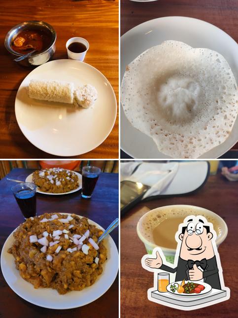 Food at The Mud Cafe