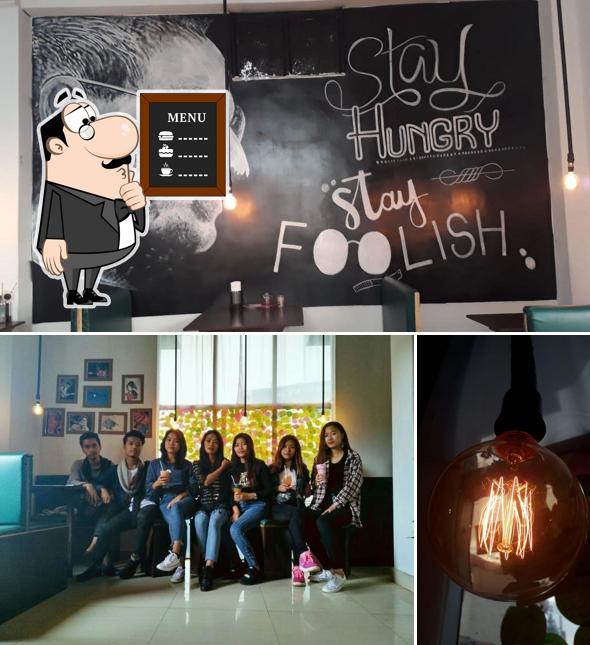 Check out the menu on the blackboard