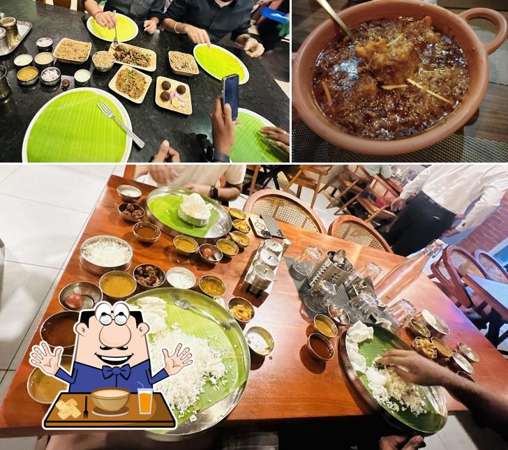 Food at The Kudil Restaurant