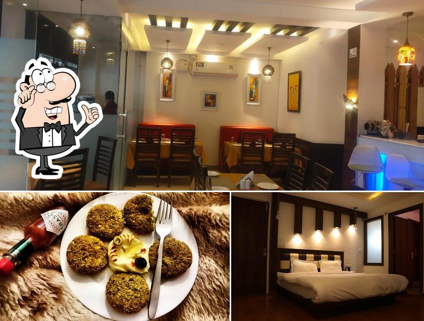 The picture of Willow Tree Restaurant’s interior and food