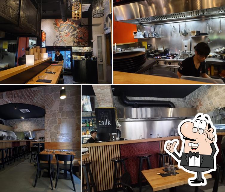 Dai un'occhiata agli interni di SILK - Pan-Asian Fusion and Izakaya, Split