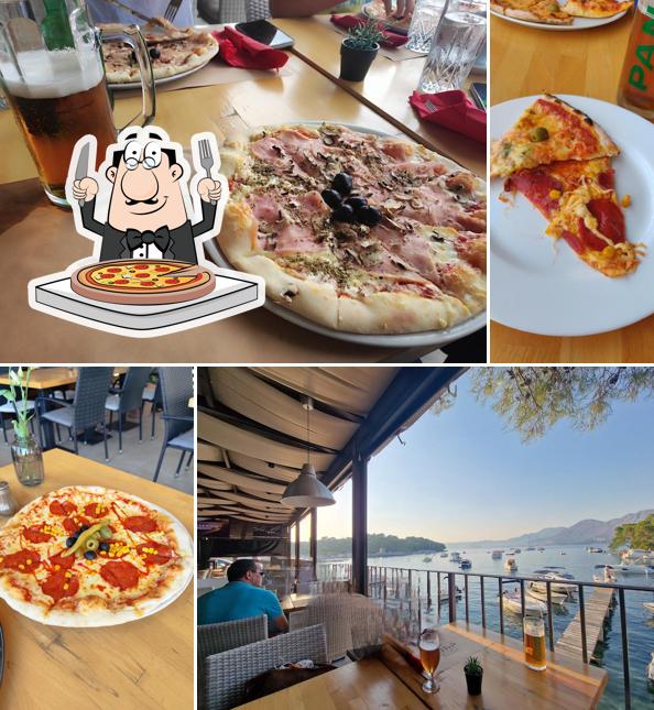 A Desetka Pizzeria, puoi goderti una bella pizza