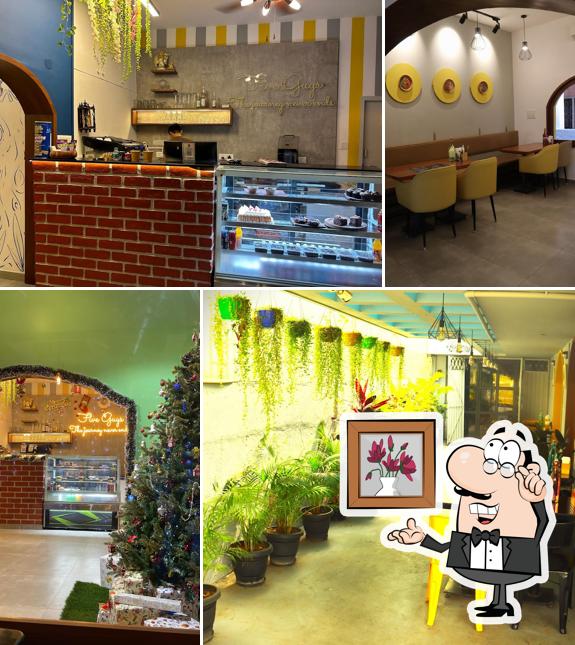 Check out how Cafe Five Guys looks inside