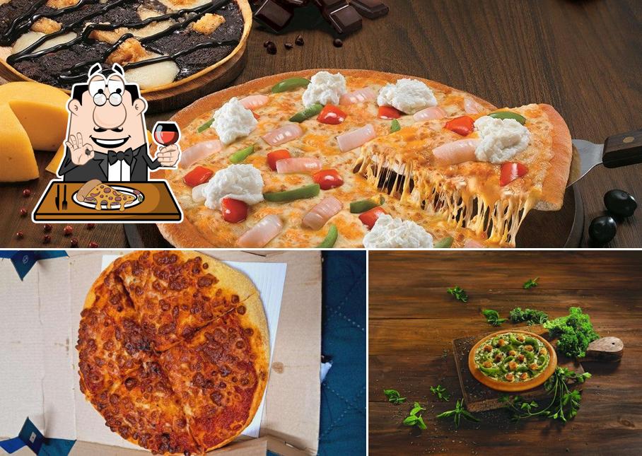At Domino's Pizza, you can order pizza