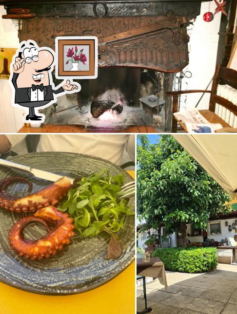 Gli interni di Osteria Al Capitel