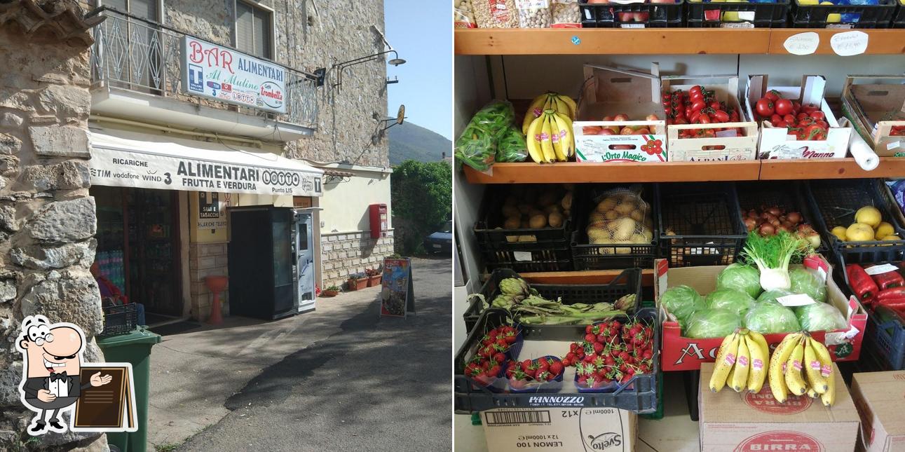 Gli esterni di Bar Alimentari Tabacchi Al Mulino