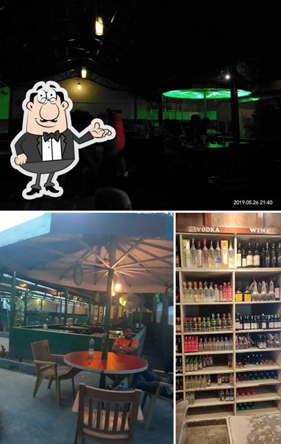 The interior of Gangothri Bar & Restaurant