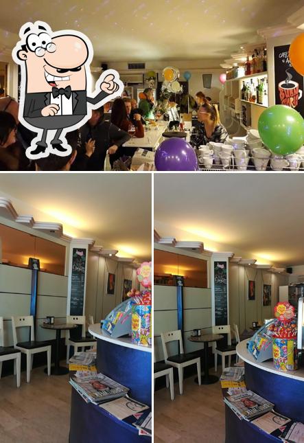 Gli interni di Modì Cafè