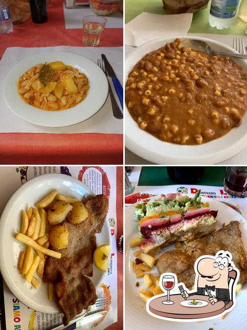 Cibo al Trattoria Baciccia